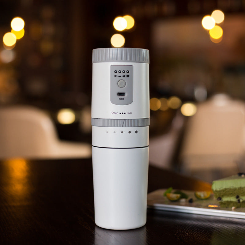 Moulin à café électrique portable en acier inoxydable