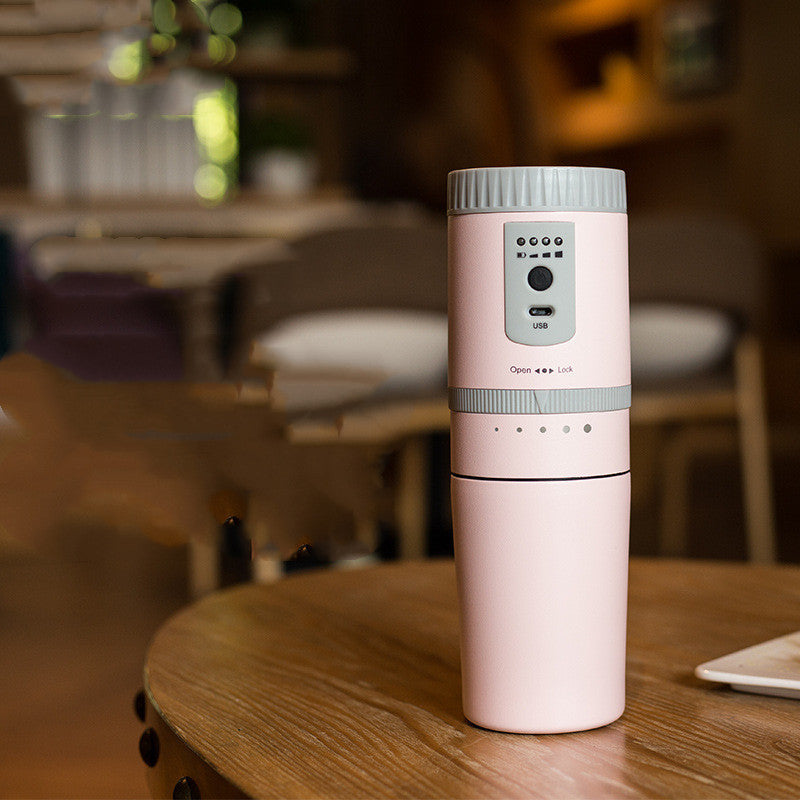 Moulin à café électrique portable en acier inoxydable