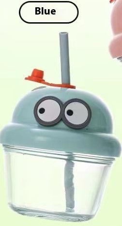 Good-looking Mini Straw Glass Cup