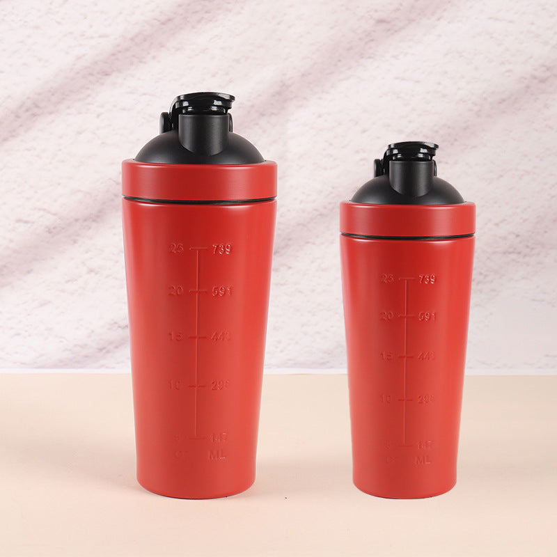 Grand shaker en acier inoxydable 304 simple couche – Grande capacité pour milkshake