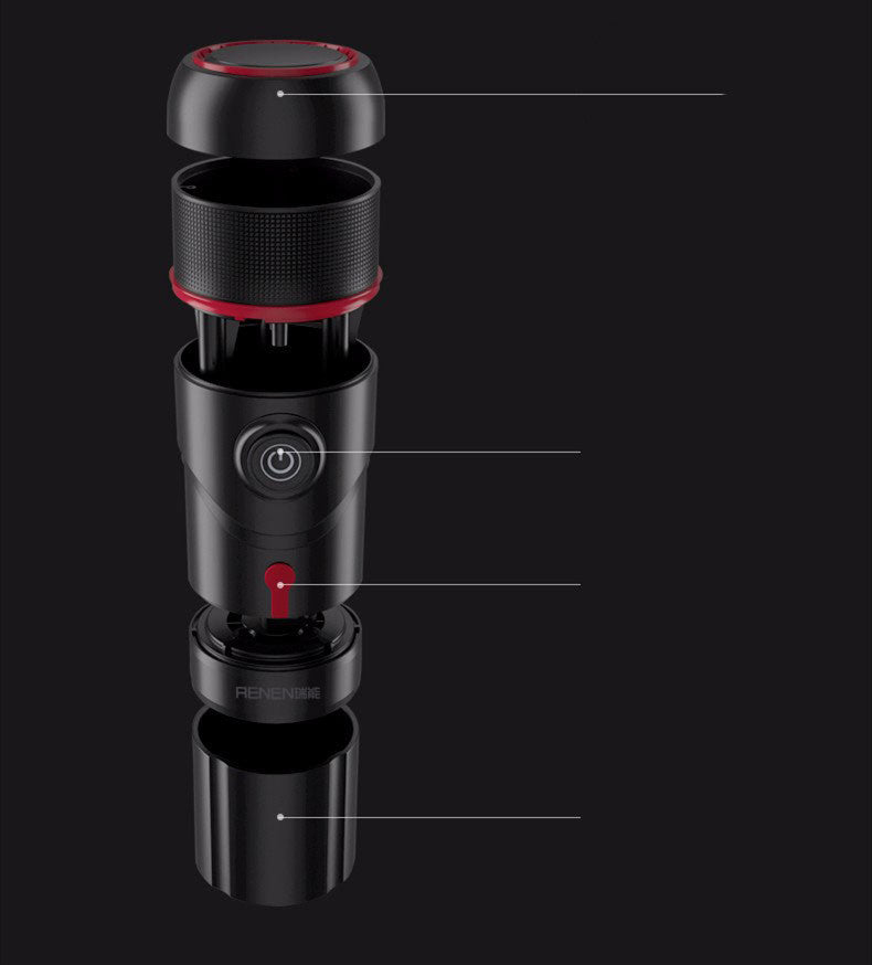 Machine à café à capsules portable pour l’extérieur