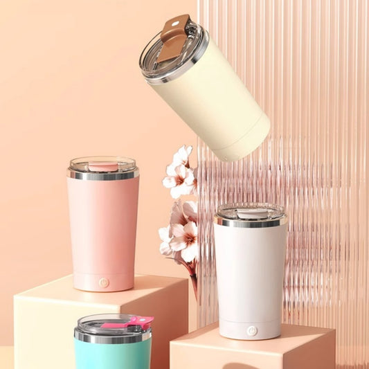 Tasse à café électrique auto-mélangeuse magnétique amovible