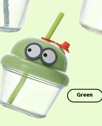 Good-looking Mini Straw Glass Cup