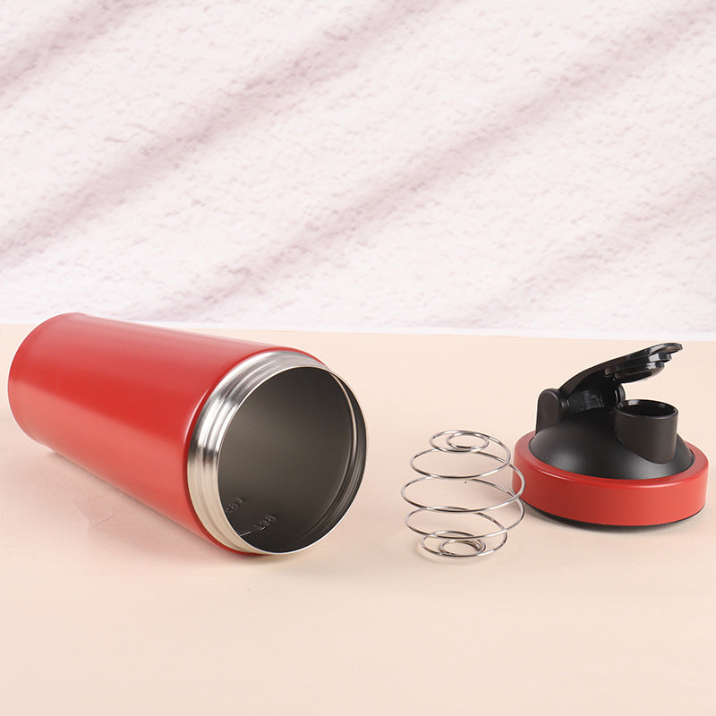 Grand shaker en acier inoxydable 304 simple couche – Grande capacité pour milkshake